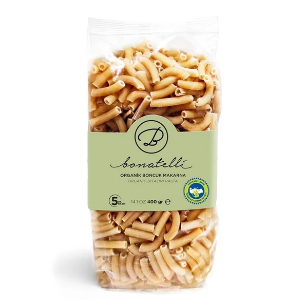 Organik Boncuk Makarna 400 Gr ürün görseli 1