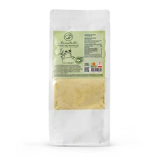 Organik Yeşil Mercimek Unu 500 Gr ürün görseli 1