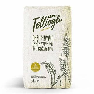 Tellioğlu Ekşi Mayalı Ekmek Yapımına Özel Buğday Unu 5Kg ürün görseli 1