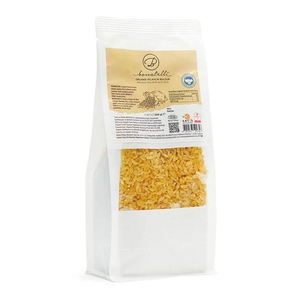 Organik Pilavlık Bulgur 500 Gr ürün görseli 1