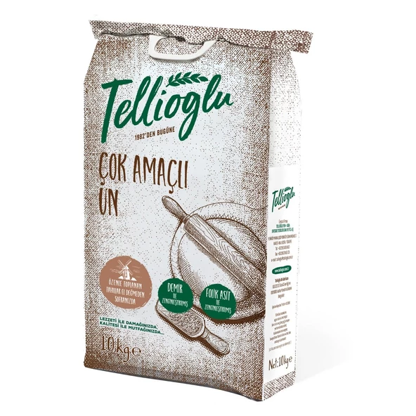 Tellioğlu Çok Amaçlı Un 10 kg ürün görseli 1