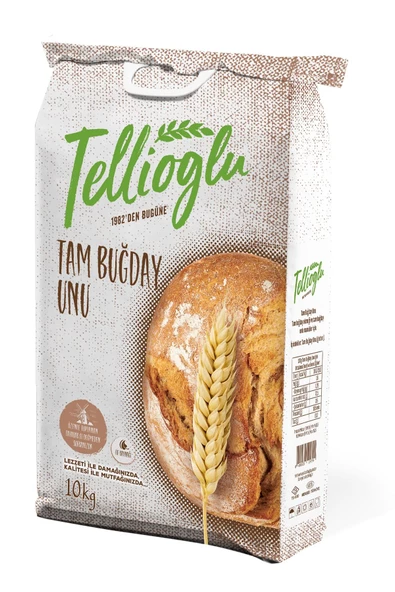 Tellioğlu Tam Buğday Unu 10 Kg - Resim 2