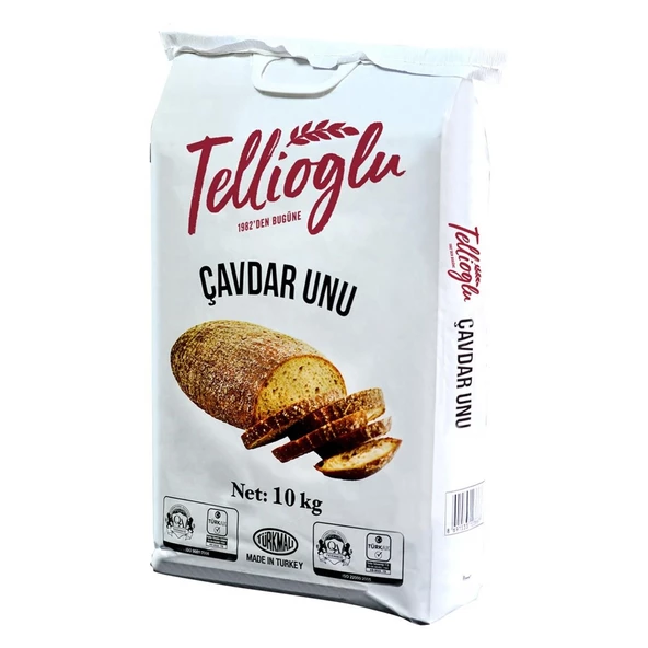 Tellioğlu Çavdar Unu 10 Kg ürün görseli 1
