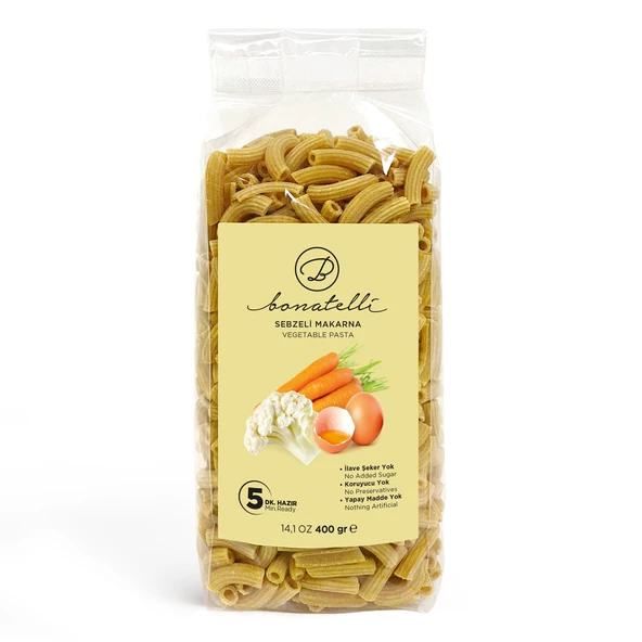 Sebzeli Makarna 400 GR ürün görseli 1
