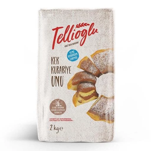 Tellioğlu Kek Kurabiye Unu 2 Kg ürün görseli 1