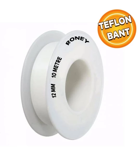 Roney  Teflon Bant 0,25Gr X 12Mm X10Mt ürün görseli 1