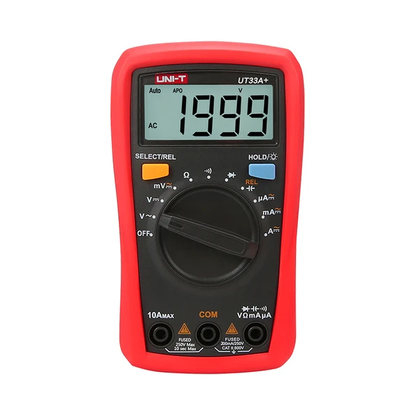 Uni-T UT33A+ Avuçiçi Dijital Multimetre ürün görseli 1