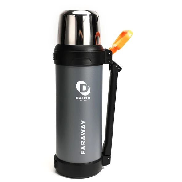 Daima Faraway Termos Gri 2500 ml - Resim 5