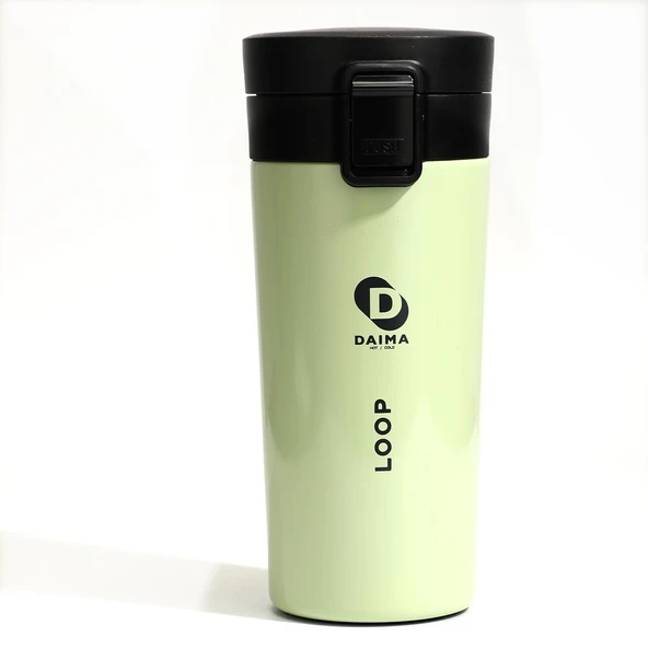 Daima Loop Bardak Termos Yeşil 380 ml ürün görseli 1