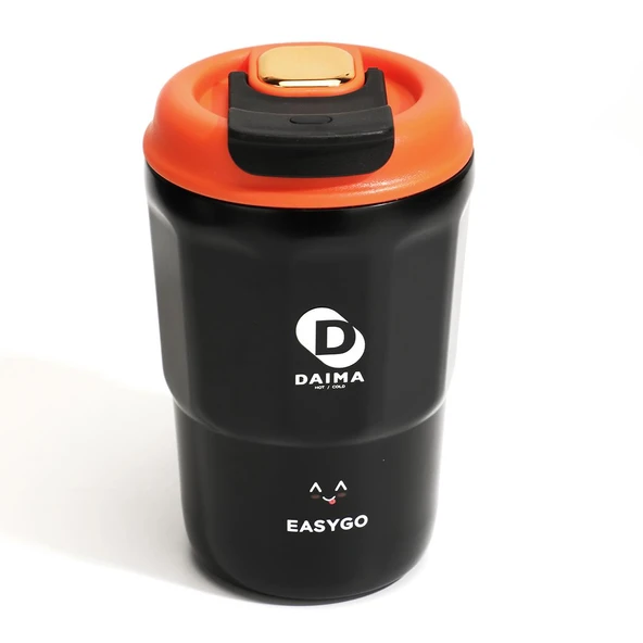 Daima EasyGo Bardak Termos Siyah 380 ml ürün görseli 1