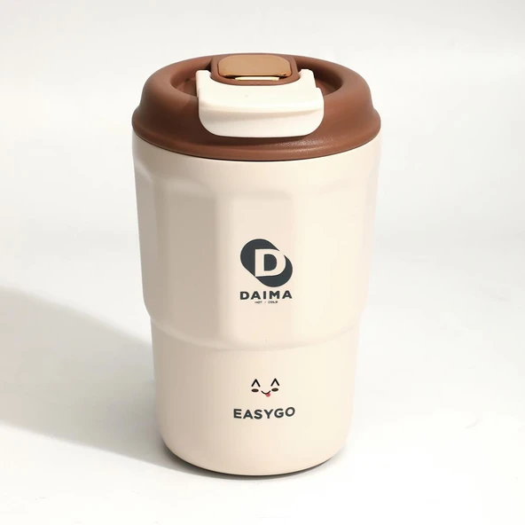 Daima EasyGo Bardak Termos Beyaz 380 ml ürün görseli 1