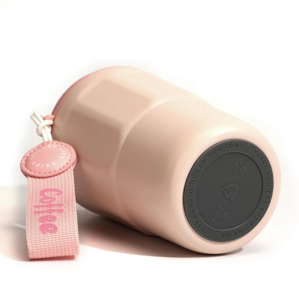 Daima EasyGo Bardak Termos Pembe 380 ml - Resim 3