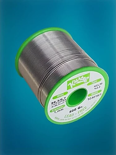 Sn99.3/Cu0.7 Kurşunsuz Leadfree Lehim Teli ürün görseli 1
