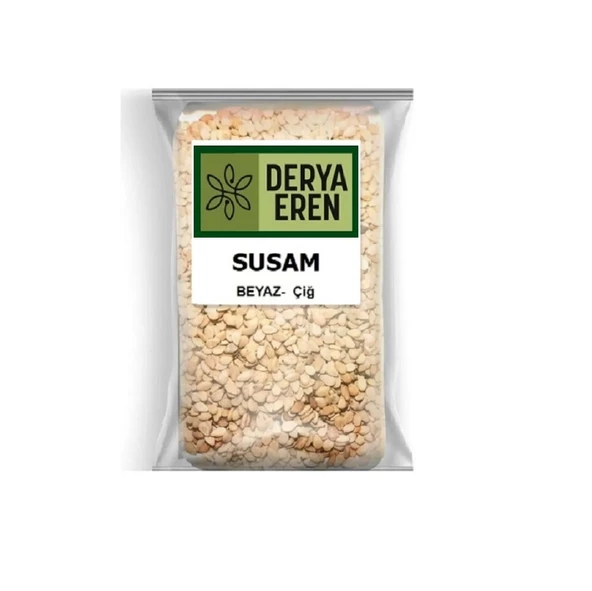 Susam Beyaz Çiğ Susam sesamum indicum 250 gr, Derya Eren ürün görseli 1