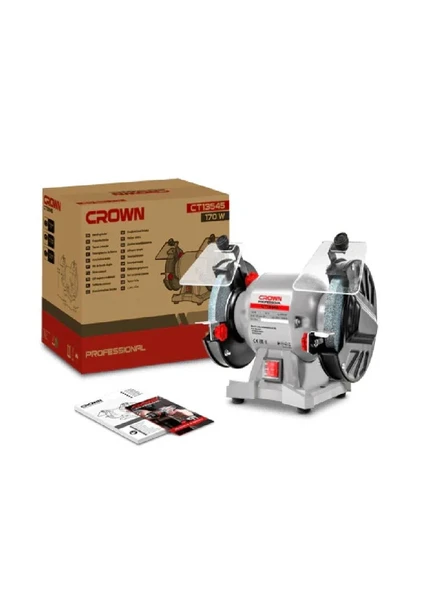 CROWN Taşlama Motoru 170W Ct13545 - Resim 2