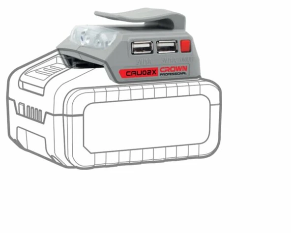 CROWN Usb Şarj Cihazı 20V Cau02X ürün görseli 1