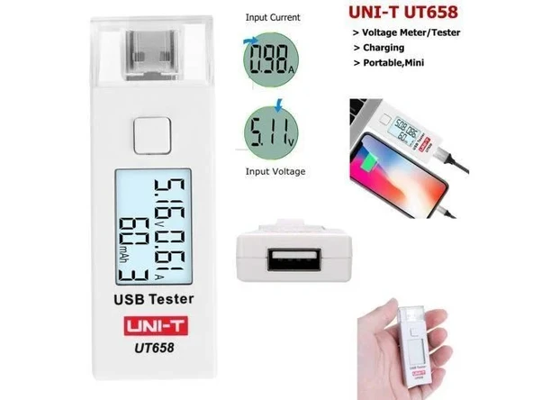 Uni-T UT658 Usb Test Cihazı - Resim 2