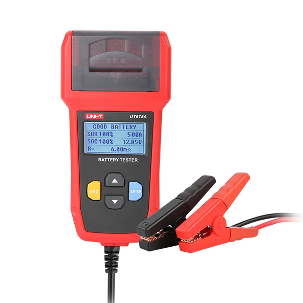 Uni-T UT675A Akü Test Cihazı Print Özellikli - Batarya Test Cihazı ürün görseli 1