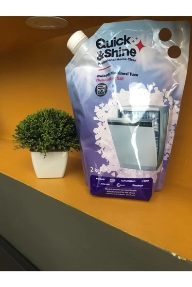 Quick&Shine Bulaşık Makinası Tuzu 2 kg ürün görseli 1