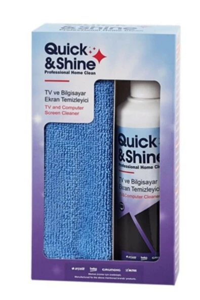 Quick&Shine Tv Ve Bilgisayar Ekran Temizleyici ürün görseli 1