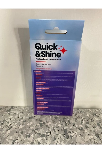 Quick&Shine Quick & Shine Buzdolabı Koku Tutucu - Resim 2