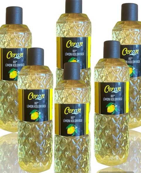 6 ADET CERAN 400 ML LİMON KOLONYASI ürün görseli 1