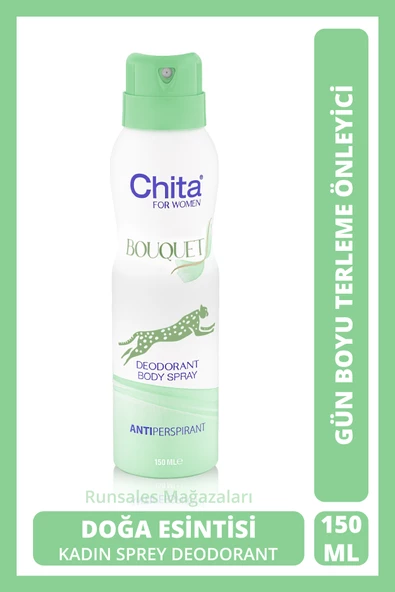 Chita Kadın Deodorant Bouquet Ter Kokusu Önleyici 150 Ml ürün görseli 1