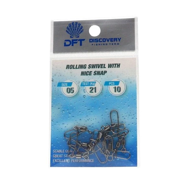 DFT Rolling Swivel With Nice Snap - Resim 2