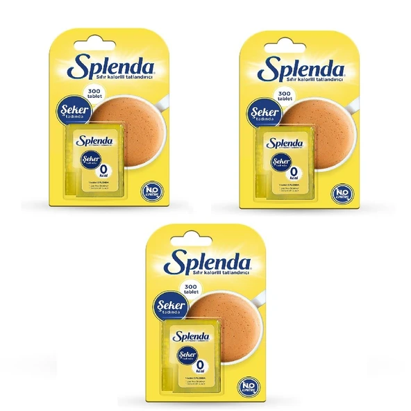 Splenda 300 Tatlandırıcı Tablet 3 Adet ürün görseli 1
