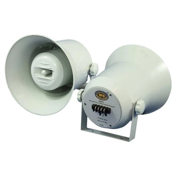 Westsound FRH-4TR Trafolu Plastik Horn Hoparlör 10 Cm Okul Cami Dış Mekan Hoparlör ürün görseli 1