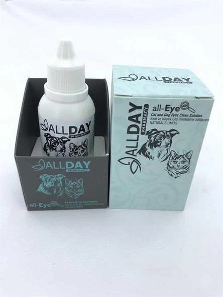 Allday All-Eye Cleaning Kedi ve Köpek Göz Temizleme Solüsyonu 50 ml ürün görseli 1