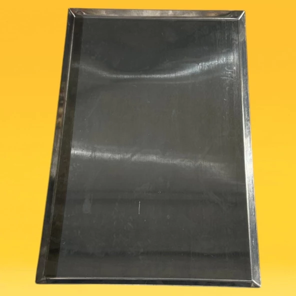 Alüminyum İtalyan Açılı (45°) Derece Düz Tava 40x60x1 cm ürün görseli 1
