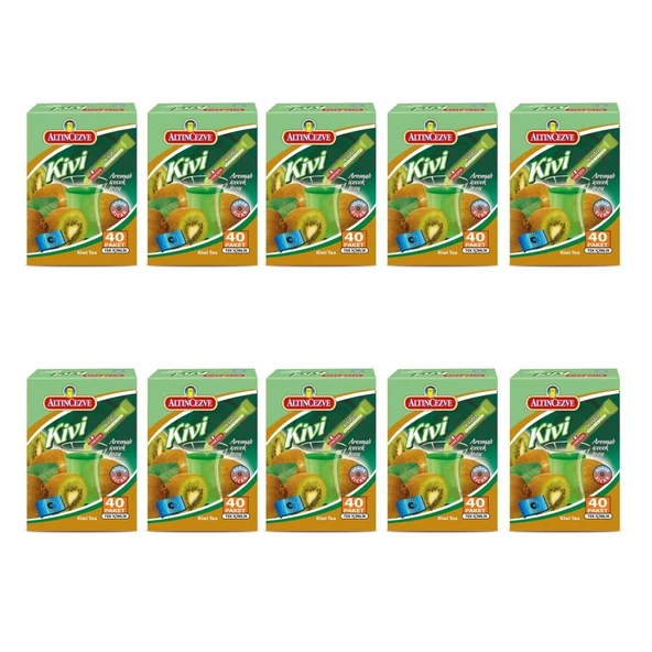 Altıncezve Kivi Aromalı Tek İçimlik İçecek Tozu 40 x 1.5 Gr - 10lu PAKET ürün görseli 1