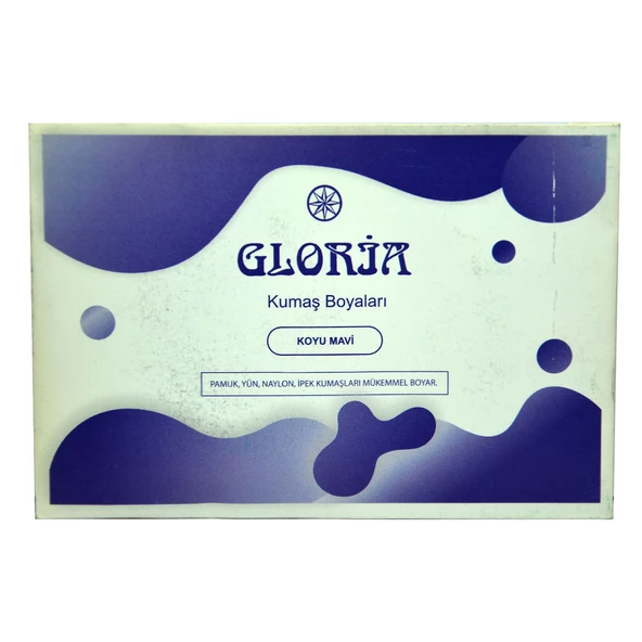 Kumaş Boyası Koyu Mavi 10 Gr Paket ürün görseli 1