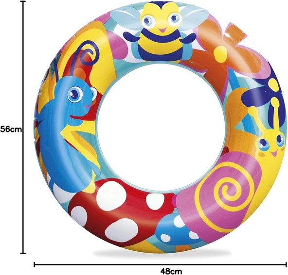 Deniz Simidi Hayvan Desenli Simit Renkli Sarı - Resim 4
