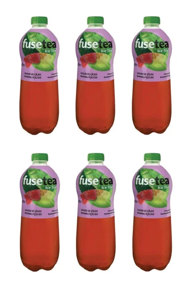 Fuse Tea Kavun Ve Çilek Aromalı Soğuk Çay 1 Lt X 6 Adet ürün görseli 1