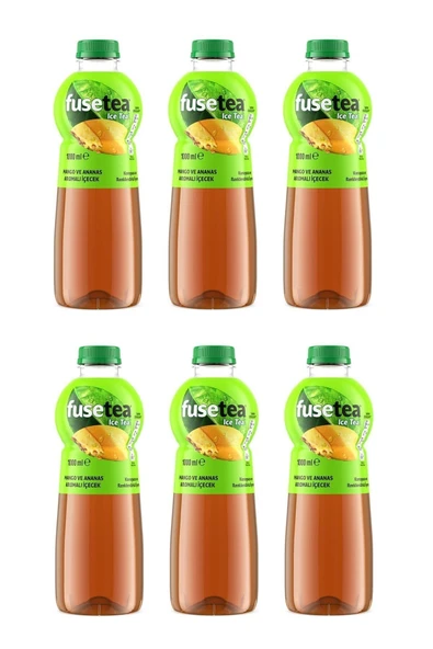 Fuse Tea Mango Ve Ananas Aromalı Soğuk Çay 1 Lt X 6 Adet ürün görseli 1