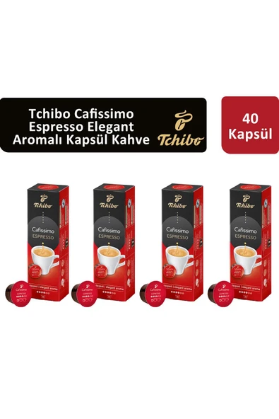Tchibo Cafissimo Espresso Elegant Aroma Kapsül Kahve x 4 Adet ürün görseli 1