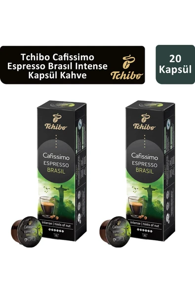 Tchibo Cafissimo Espresso Brasil Kapsül Kahve x 2 Adet ürün görseli 1