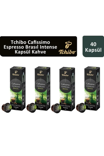 Tchibo Cafissimo Espresso Brasil Kapsül Kahve x 4 Adet ürün görseli 1