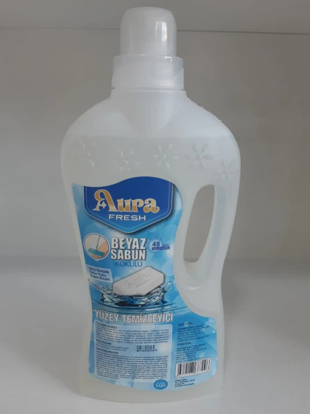 Aura Fresh Bermet Kimya Beyaz Sabun Yüzey Temizleyici | 1 Litre ürün görseli 1