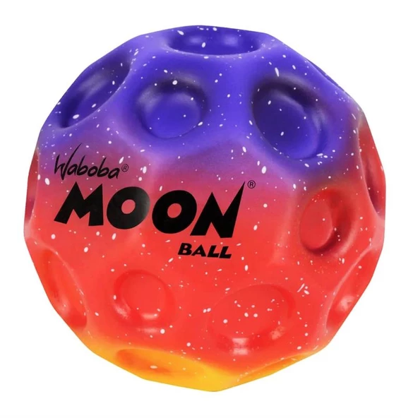 Waboba Rainbow Moon Ball Top Mor Kırmızı Sarı ürün görseli 1