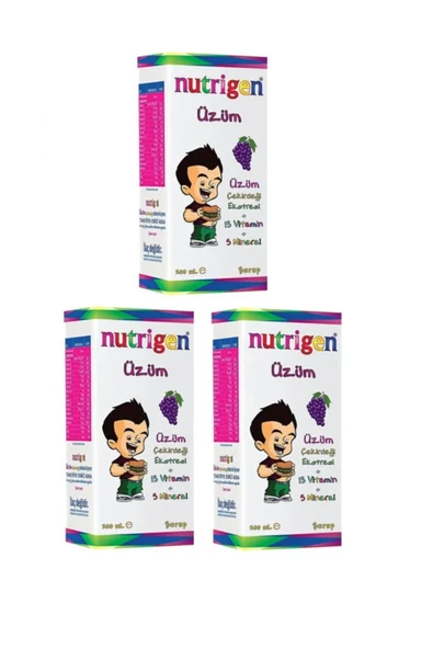 Nutrigen Üzüm Şurup 200 ml 3 Adet ürün görseli 1