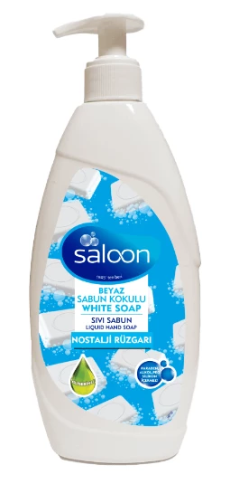 SALOON 750 ML BEYAZ SABUN KOKULU SIVI SABUN ürün görseli 1