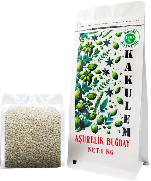 KAKULEM SERTİFİKALI Pilavlık Çorbalık Yemeklik Aşurelik Buğday 1 KG ürün görseli 1