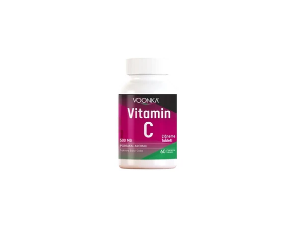 Voonka Vitamin C Çiğneme 60 Tablet ürün görseli 1