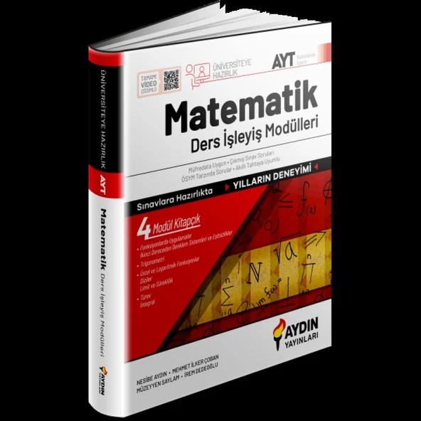 Üniversiteye Hazırlık AYT Matematik Ders İşleyiş Modülleri ürün görseli 1