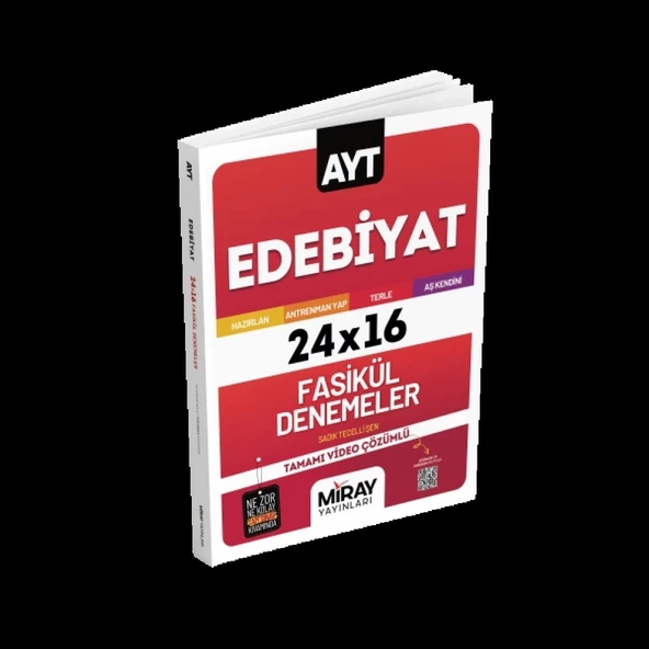 Miray AYT Edebiyat 16 Deneme ürün görseli 1