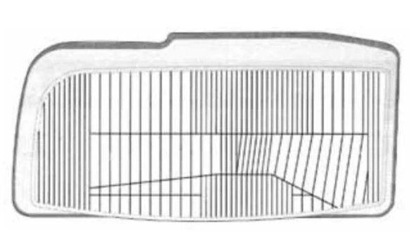 SAĞ FAR CAMI RENAULT 21 R21 1989-1992 - Resim 2