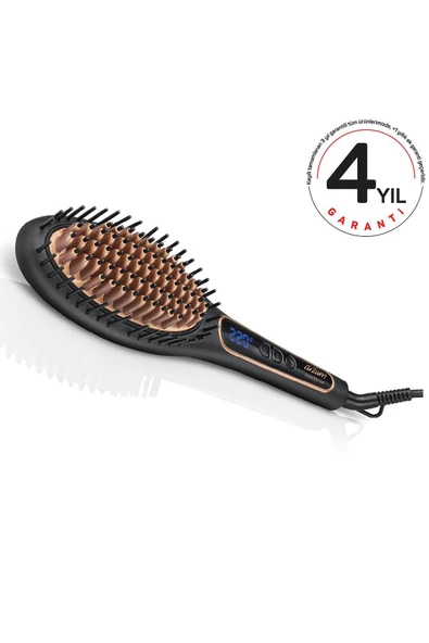 Arzum Superstar Saç Düzleştirici Fırça Ar5036 Tarak Siyah ürün görseli 1